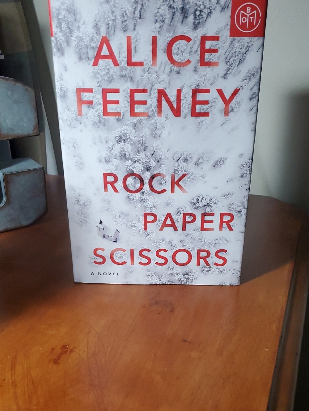 Rock Paper Scissors Hardcover - White and Red (11)